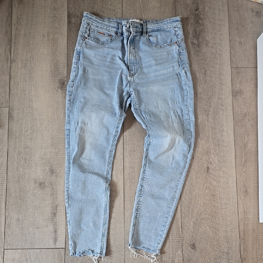 Stradivarius Light Blue Women's Jeans Size 12